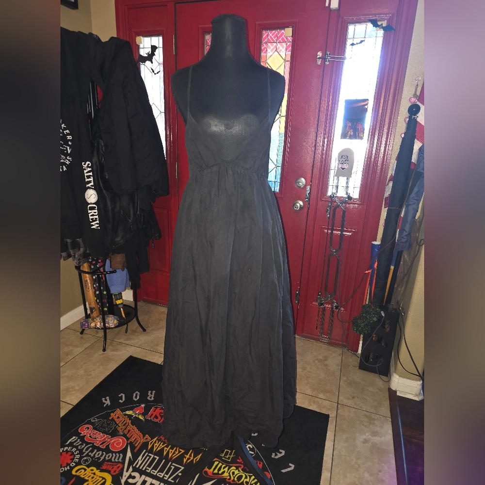 Commense Charcoal Maxi Dress